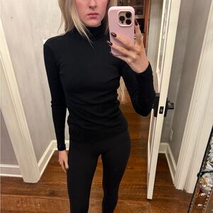 Black Turtleneck Sweater